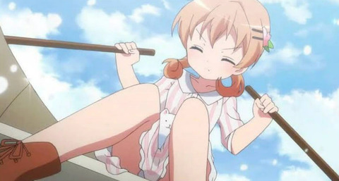 【画像】ごちうさアニメ、パンチラがあったｗｗｗｗｗｗｗ