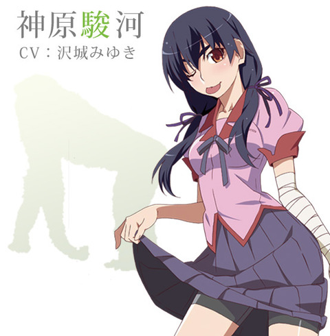 化物語の神原って声も体も性格もHなのに人気でないよな