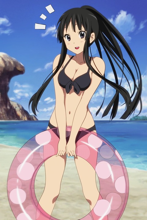 【画像】秋山澪という黒髪巨乳界のレジェンドwwww