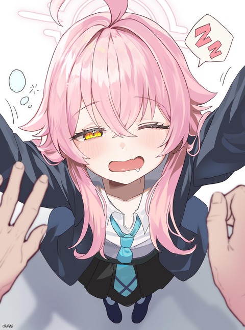 【画像】ねぼすけ女の子「うへ～・・・お前らくん抱っこ～・・・」