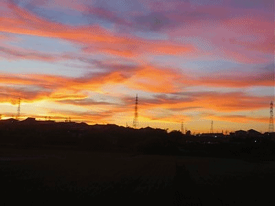 684~689 夕景 19.10