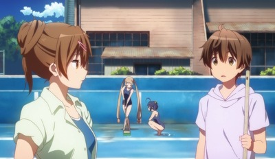 アニメ プール掃除をするアニメは名作 という法則 日常系アニメふぁん