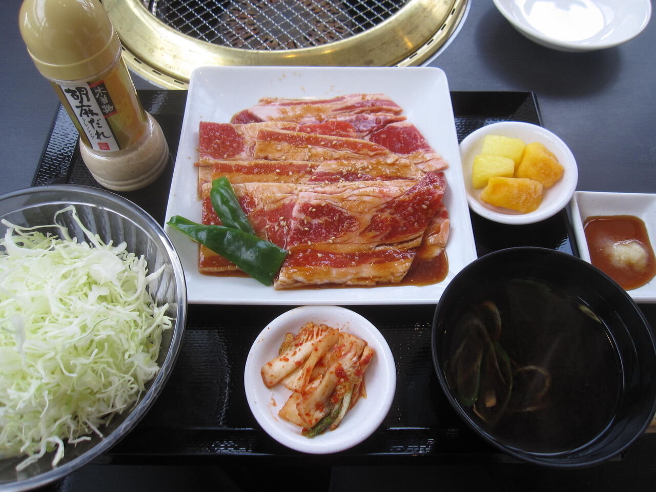 じゃんじゃん亭で優待焼肉ランチ 超満足 きららの投資日記