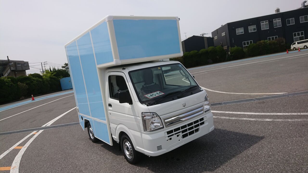特殊加工】2年車検 スズキ キャリィトラック EBD-DA16T キャブオーバー 