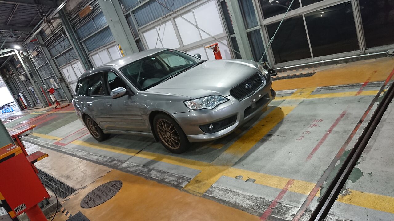 貨物登録】スバル レガシィツーリングワゴン 平成19年車 DBA-BPE 3 