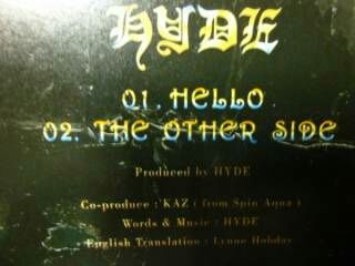 2003年 HYDE HELLO & THE OTHER SIDE HELLO - song and lyrics