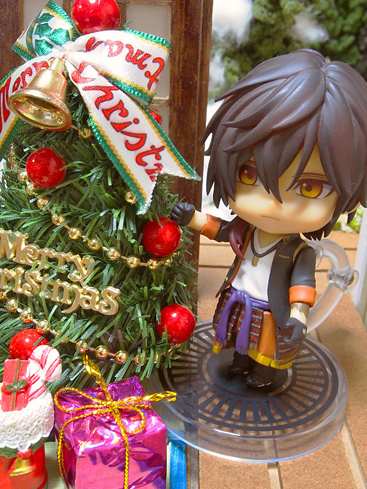 雪景色な本丸クリスマス2017 やはり今更 手作りこんのすけケーキ の巻 ほんまる きねま