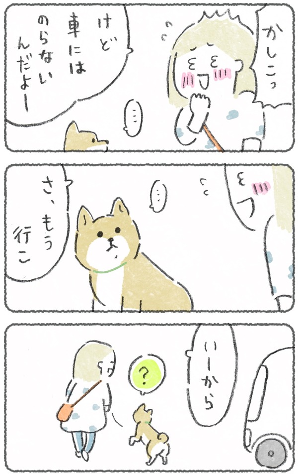 車のピに反応 3