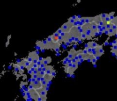 島根地震画像