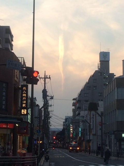 地震雲 2014年3月4日