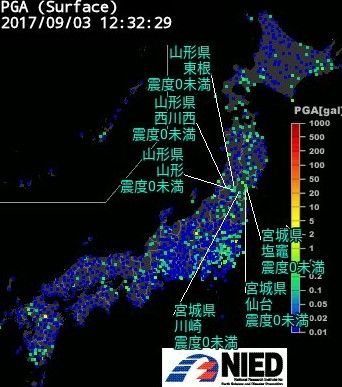 北朝鮮地震１