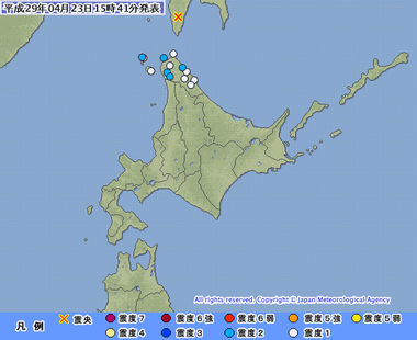 サハリン南部付近20170423154140395-231537