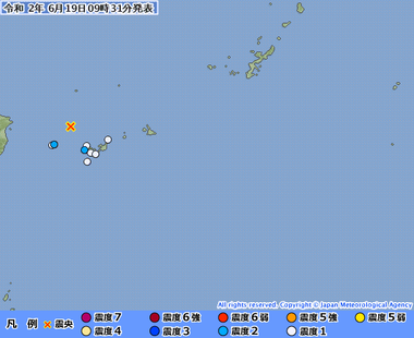 石垣島近海20200619003105495-19092646