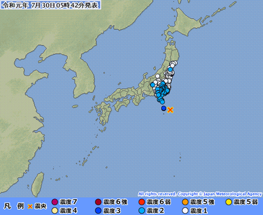 八丈島東方沖20190729204211395-30053800