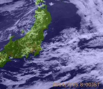 地震予知 地震雲 0715