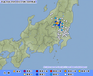栃木県北部　地震　09040534