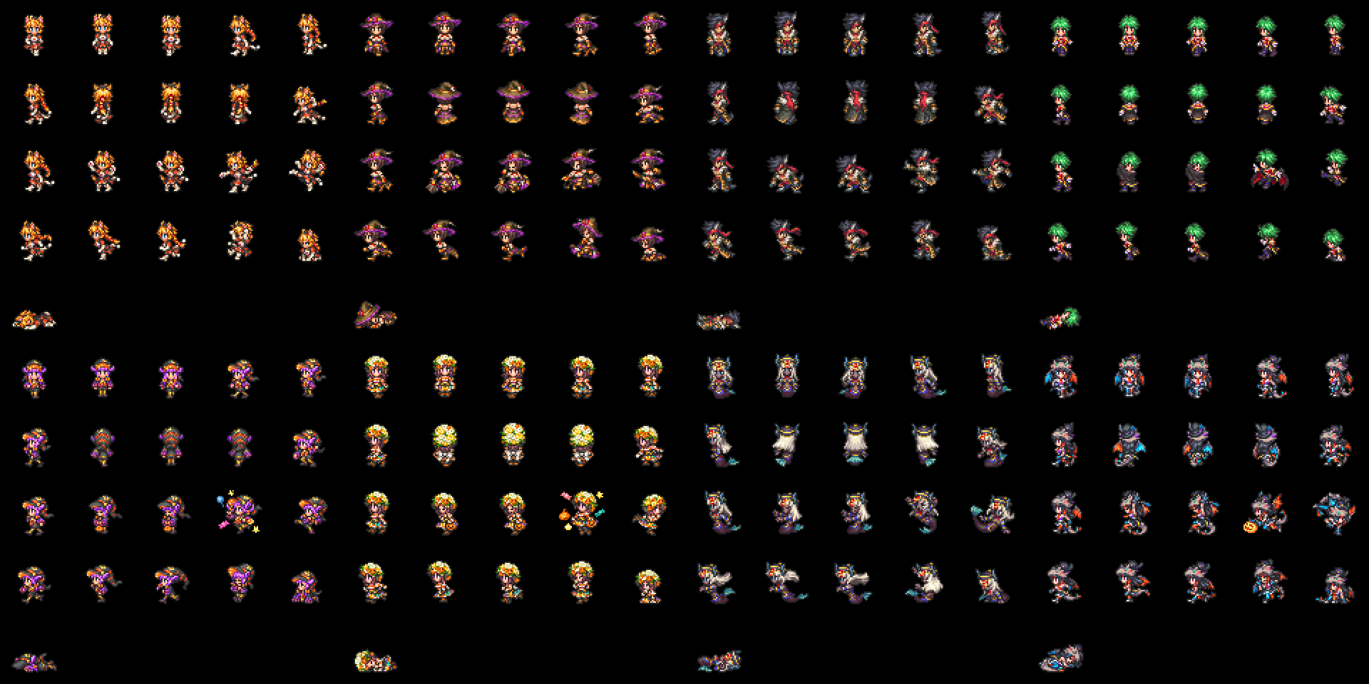 ロマサガrs 解析情報 新キャラのドットがこちら ロマサガrsまとめch