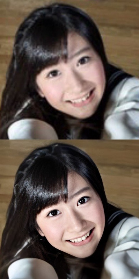 朗報 粗い画像を高画質化するアプリ Remini をヲタク達が結集して実験してみた 48まとめもログ アイドル追跡記録 朗報 粗い画像を高画質化するアプリ Remini をヲタク達が結集して実験してみた 48まとめもログ アイドル追跡記録