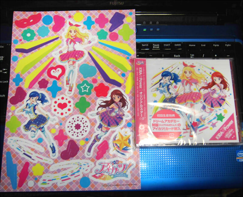 アイカツ 新op Edテーマ Kira Power オリジナルスター 彡 ぶるのば