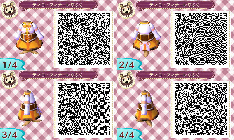 とびだせ どうぶつの森 マイデザインqrコード01 ぶるのば とびだせ どうぶつの森 マイデザインqrコード01 ぶるのば