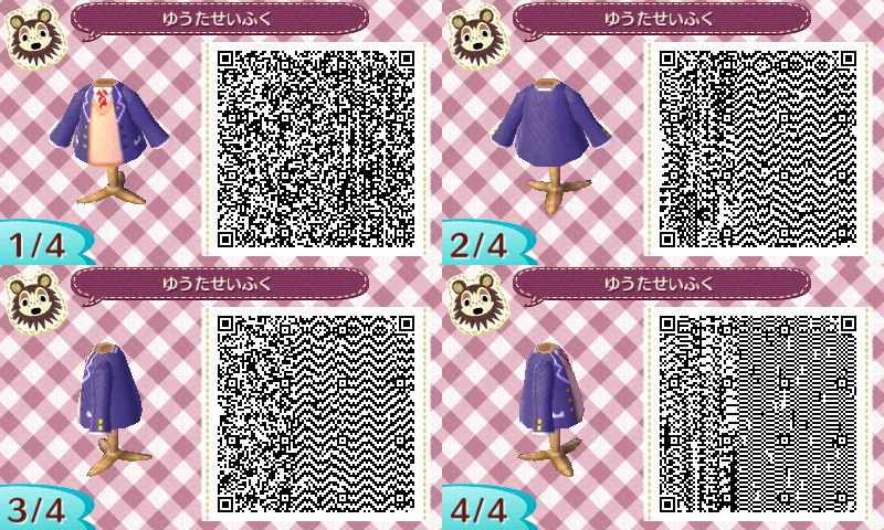 とびだせ どうぶつの森 マイデザインqrコード04 ぶるのば とびだせ どうぶつの森 マイデザインqrコード04 ぶるのば