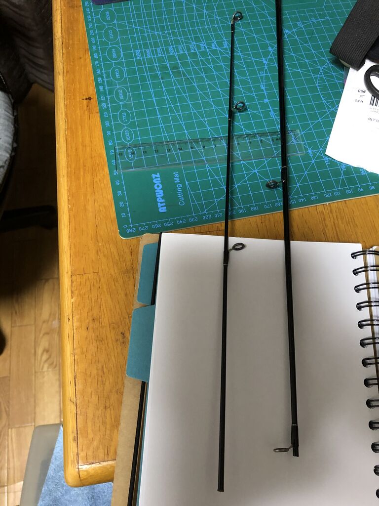 折れたルアー竿修理 Kisuberaのblog
