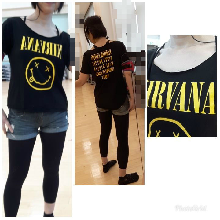 Tシャツリメイク Tシャツ加工 Tシャツアレンジ Tシャツアレンジ背中 奈良 天理 唐古鍵 でヨガ 奈良歪み矯正ヨガ教室 奈良 天理 葛城 唐古鍵でフラダンス 奈良のんびり初級フラダンス教室 ｋｉｓ Official Sait