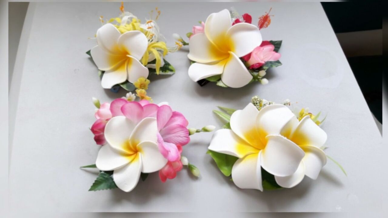 100円均一 簡単豪華アクセサリー作り方 プルメリア造花 豪華髪飾り 簡単かわいい 浴衣 フラダンス 成人式 卒業式 100均 ダイソー Daiso Sns 七五三 奈良 天理 唐古鍵 でヨガ 奈良歪み矯正ヨガ教室 奈良 天理 葛城 唐古鍵でフラダンス 奈良