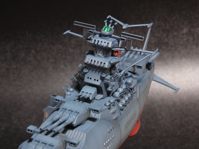 バンダイ 1/1000 宇宙戦艦ヤマト2199 (電飾) 塗装済み【完成品