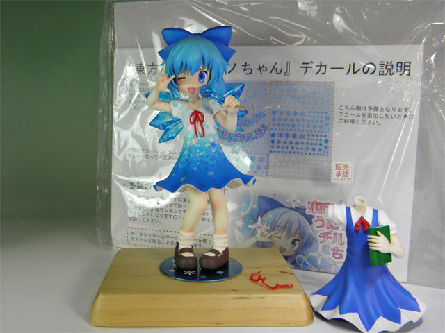 ガレージキット 《東方うたうチルノちゃん/パーフェクトさんすう ガレージキット 《東方うたうチルノちゃん/パーフェクトさんすう
