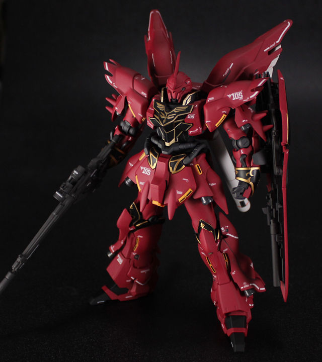 塗装 完成品 バンダイ シナンジュ HGUC 1/144 HGUC シナンジュ 塗装 完成品 バンダイ ガンプラ 1/144 - メルカリ