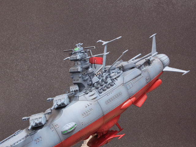 バンダイ 1/1000 宇宙戦艦ヤマト2199 (電飾) 塗装済み【完成品