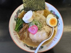 ツバメ_昔風そば醤油+ワンタン_202412