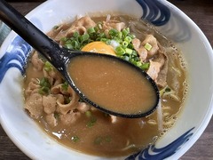 飛燕_とき玉肉そば(スープ)_202502