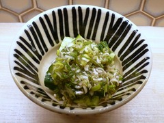 まぐろとさば_塩だれきゅうり_201904