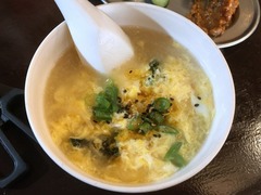 金獅子のホルモン(元町店)_わかたまスープ_202107