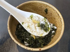 まるはRISE_めで鯛ときの潮そば+国産海女のりと柚子の〆茶漬け_202501