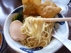 飛燕_濃厚エビカレーバターつけ麺(麺)_201812