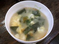金獅子のホルモン(元町店)_わかたまスープ_202002