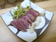 まぐろとさば_牛ザブトンの塩麹焼き_201904