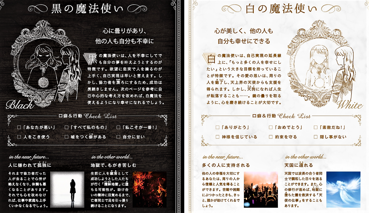 白の魔法使い 黒の魔法使い 日本は沈没しません