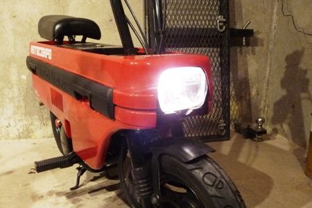 モトコンポ　ヘッドライト モトコンポ・電装系改修① | 俎板のグリプス