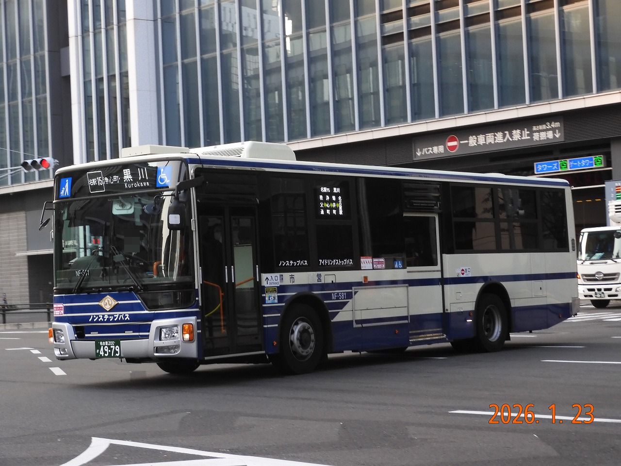 名古屋市営バス 3年連続で導入された昨年度の新車のエアロスター