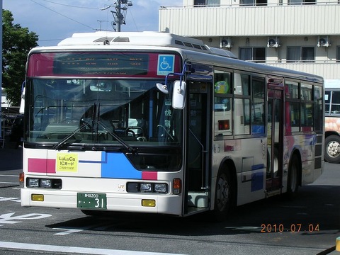 しずてつジャストライン 初期ノンステのMP747達 : 趣味の日誌