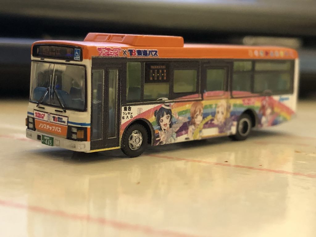 バスコレ 東海バスオレンジシャトル ラブライブ！サンシャイン