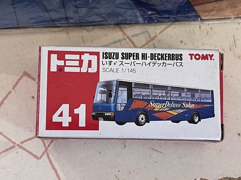 トミカ いすず スーパーハイデッカーバス 献血ノベルティ