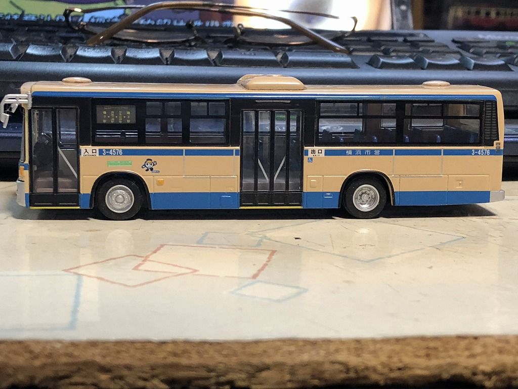 Amazon | 1/80 横浜市交通局 一般路線バス 横浜市営バス ダイ
