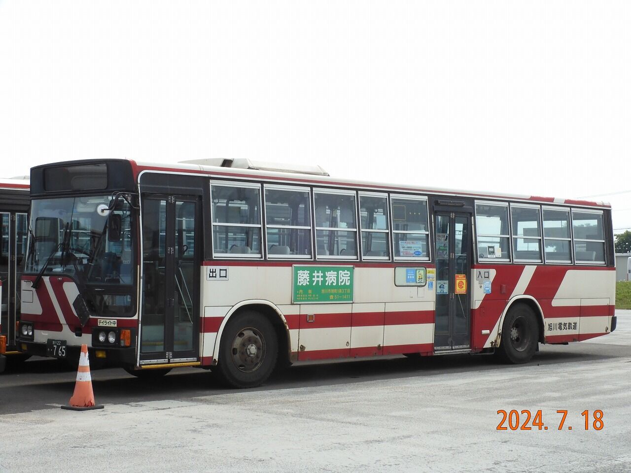 旭川電気軌道　ダイキャスト　(アドゥイング製) 旭川電気軌道 日野ブルーリボン アドウィング社（レジン製