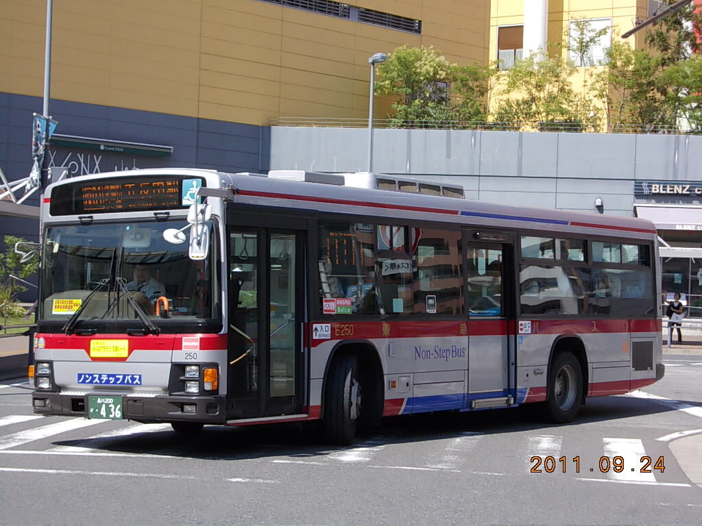 東急ではエルガ１号車 ｅ２５０ 東急ファンのブログ