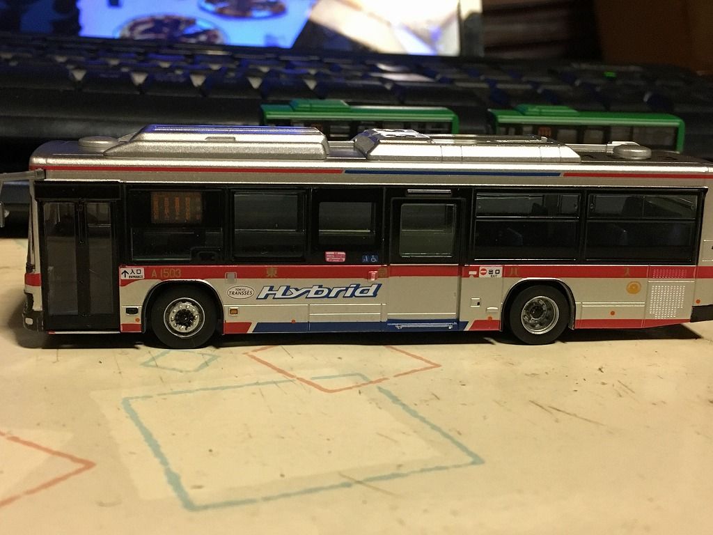 バスコレ80 JH024 東急バス 日野ブルーリボンハイブリッド